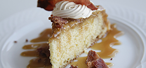 Cake with Whip Cream topping